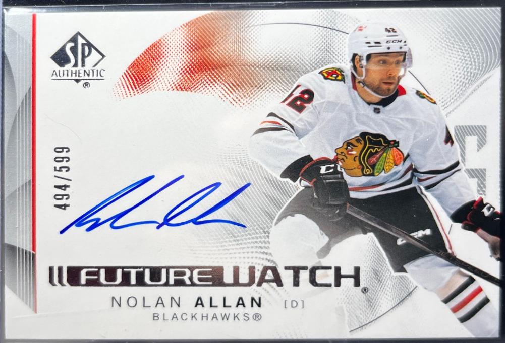 Nolan Allan [Horizontal Autograph] #163