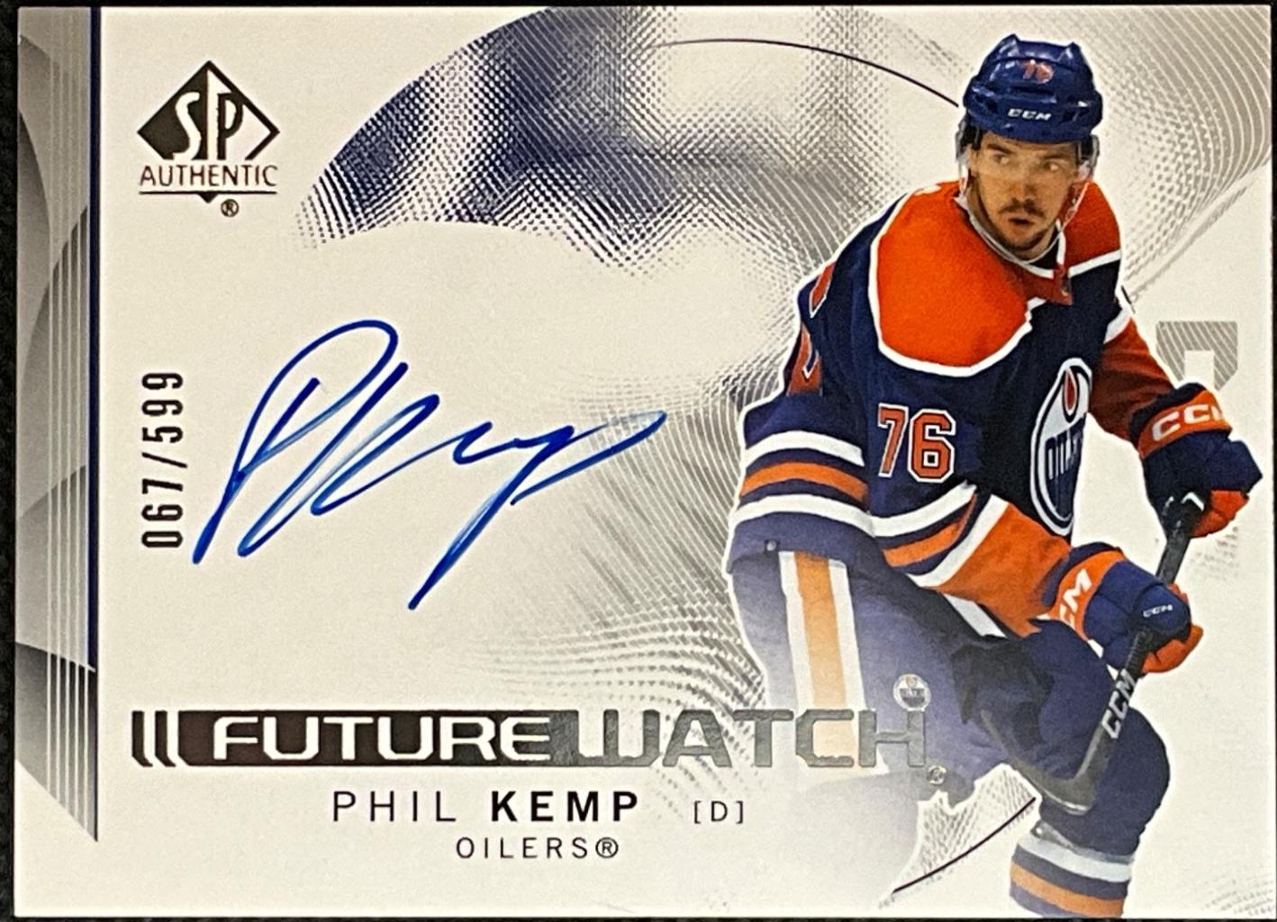 Phil Kemp [Horizontal Autograph] #115