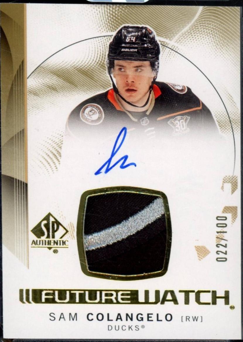 Sam Colangelo [Autograph Patch] #140