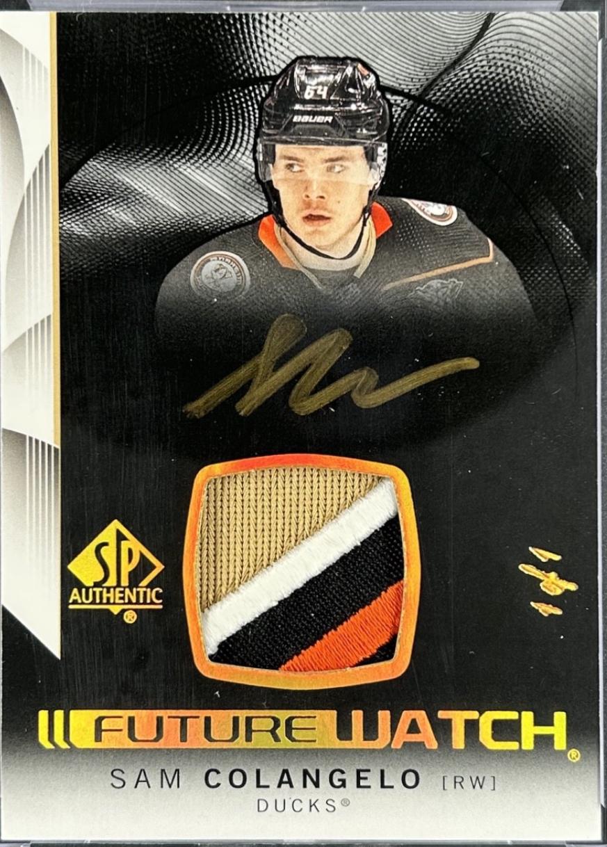 Sam Colangelo [Black Autograph Patch] #140
