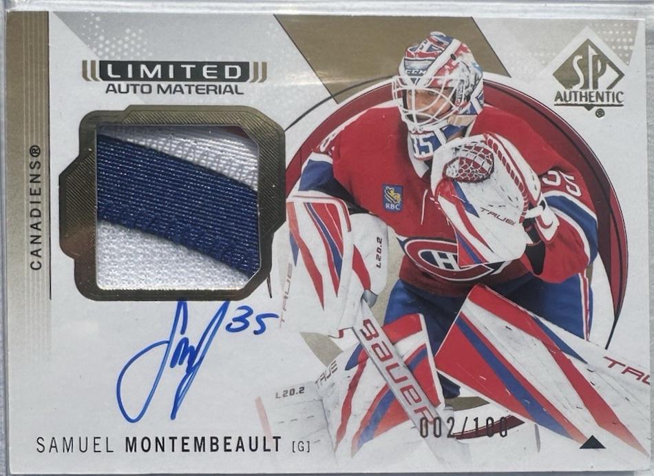 Samuel Montembeault [Auto Material] #62