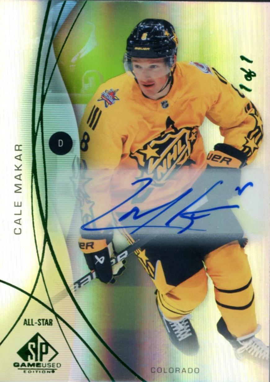 Cale Makar [Green Autograph] #144