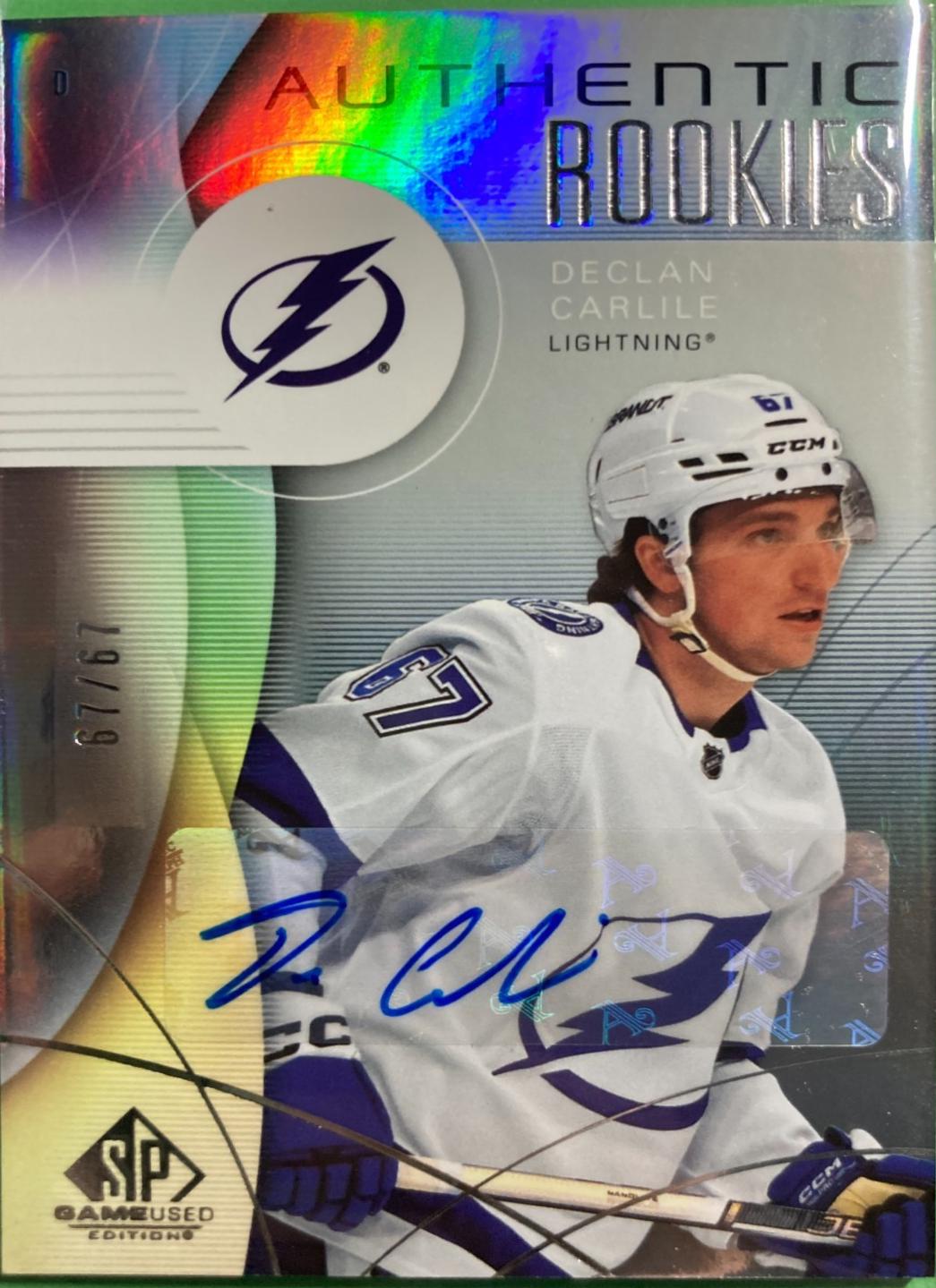 Declan Carlile [Rainbow Foil Autograph] #227