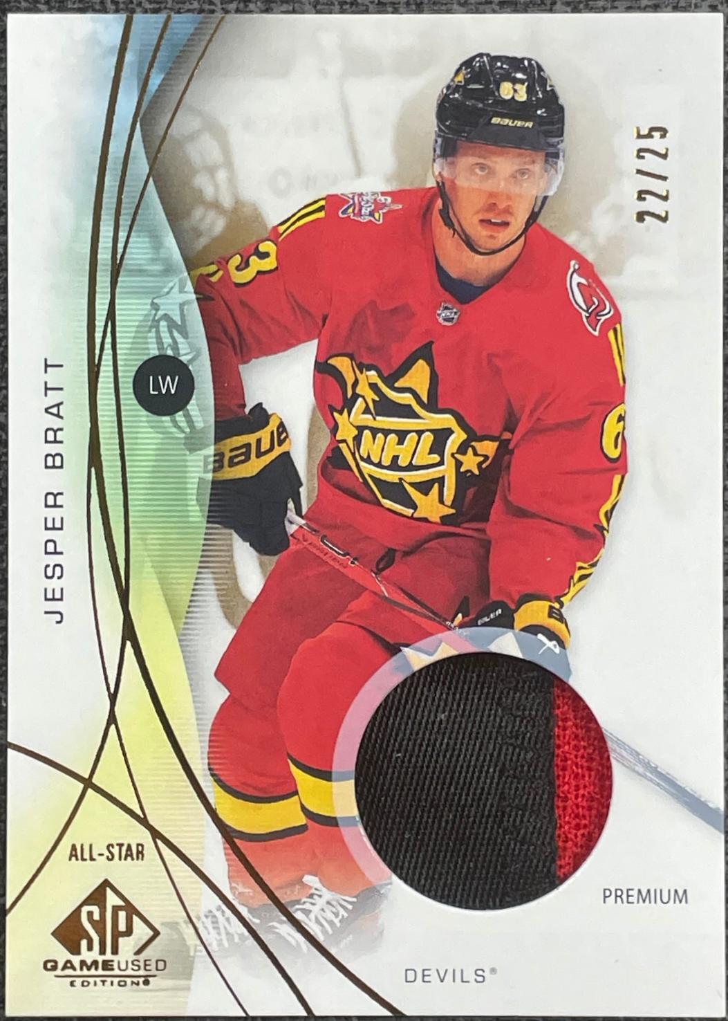 Jesper Bratt [Gold Premium Memorabilia] #127