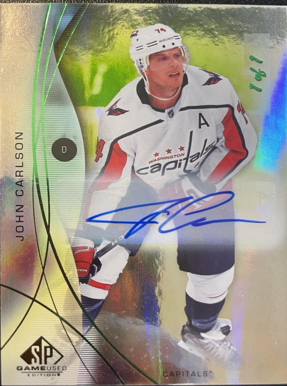 John Carlson [Green Autograph] #51