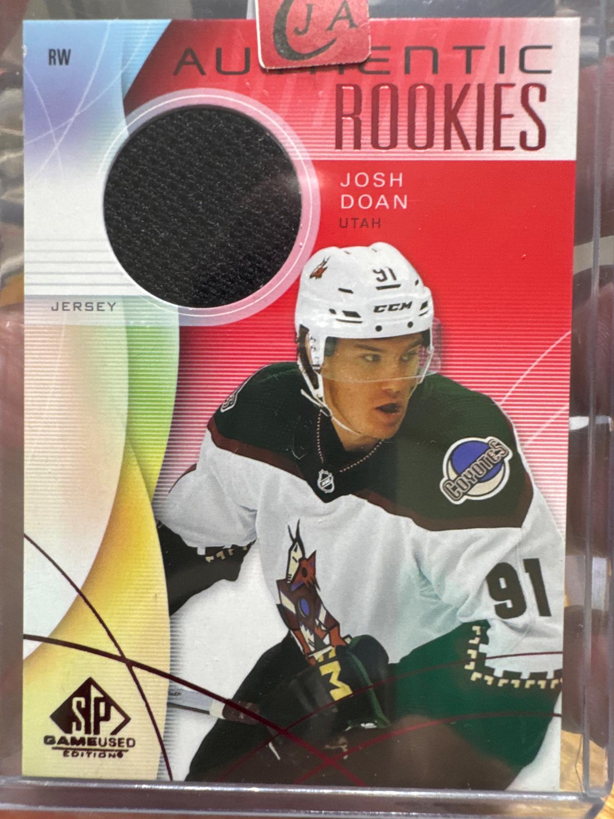 Josh Doan [Red Auto Jersey] #209