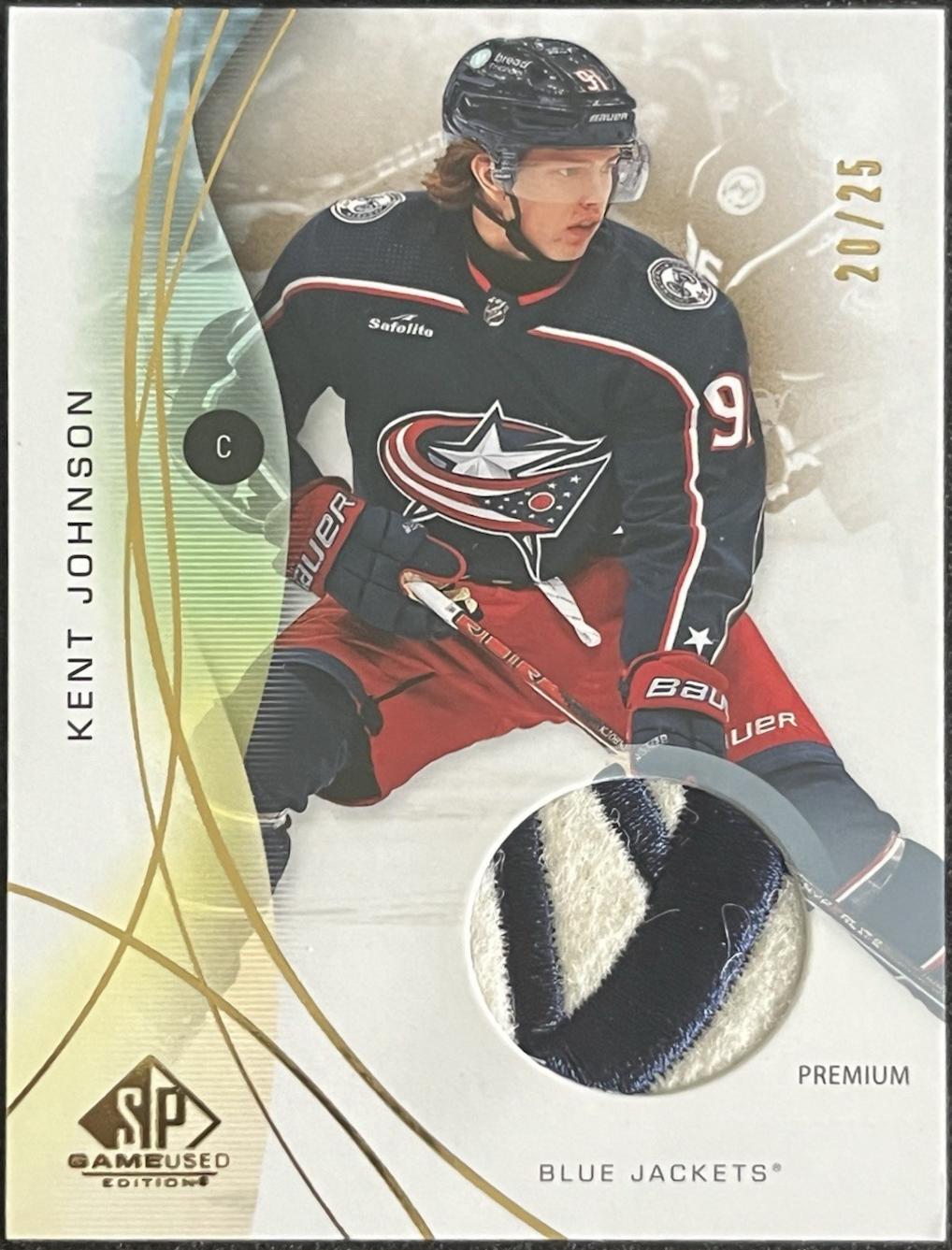 Kent Johnson [Gold Premium Memorabilia] #104