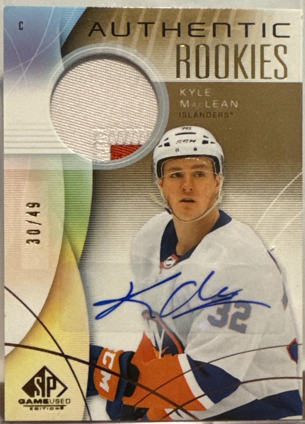Kyle MacLean [Gold Auto Premium Memorabilia] #205