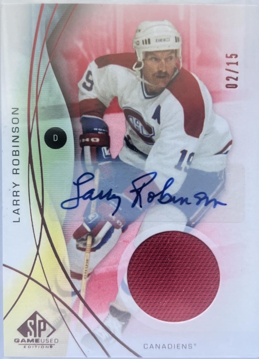Larry Robinson [Blue Autograph] #180