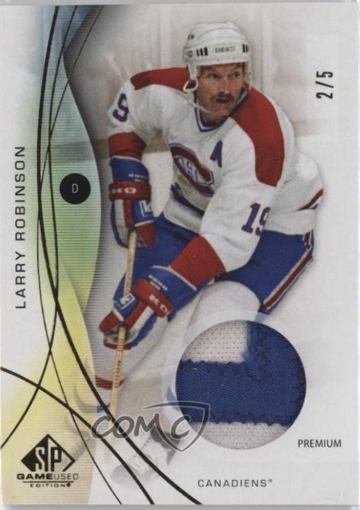 Larry Robinson [Gold Premium Memorabilia] #180
