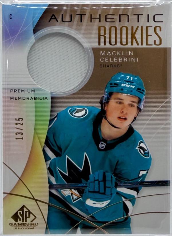 Macklin Celebrini [Crystal] #215