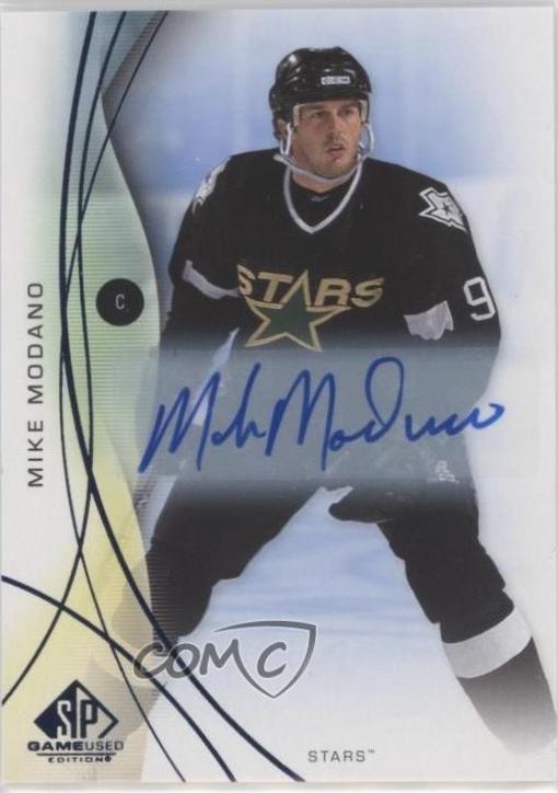 Mike Modano [Blue Autograph] #169