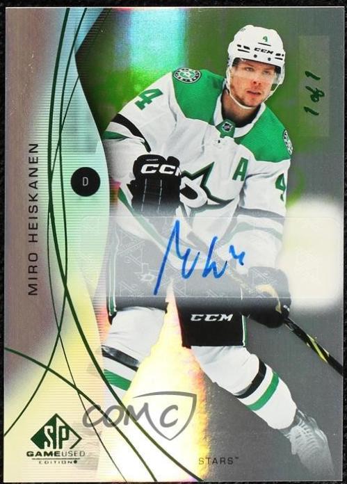 Miro Heiskanen [Green Autograph] #33
