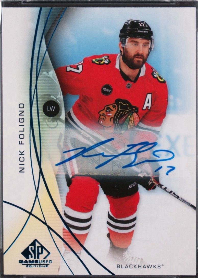 Nick Foligno [Purple Autograph] #71