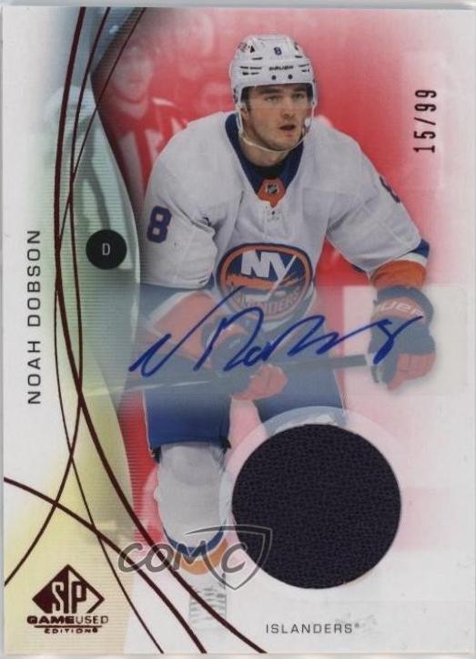 Noah Dobson [Red Auto Jersey] #11