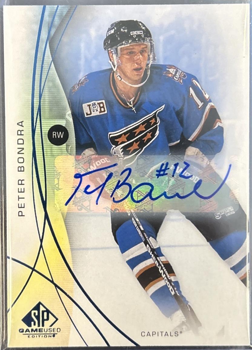 Peter Bondra [Blue Autograph] #179
