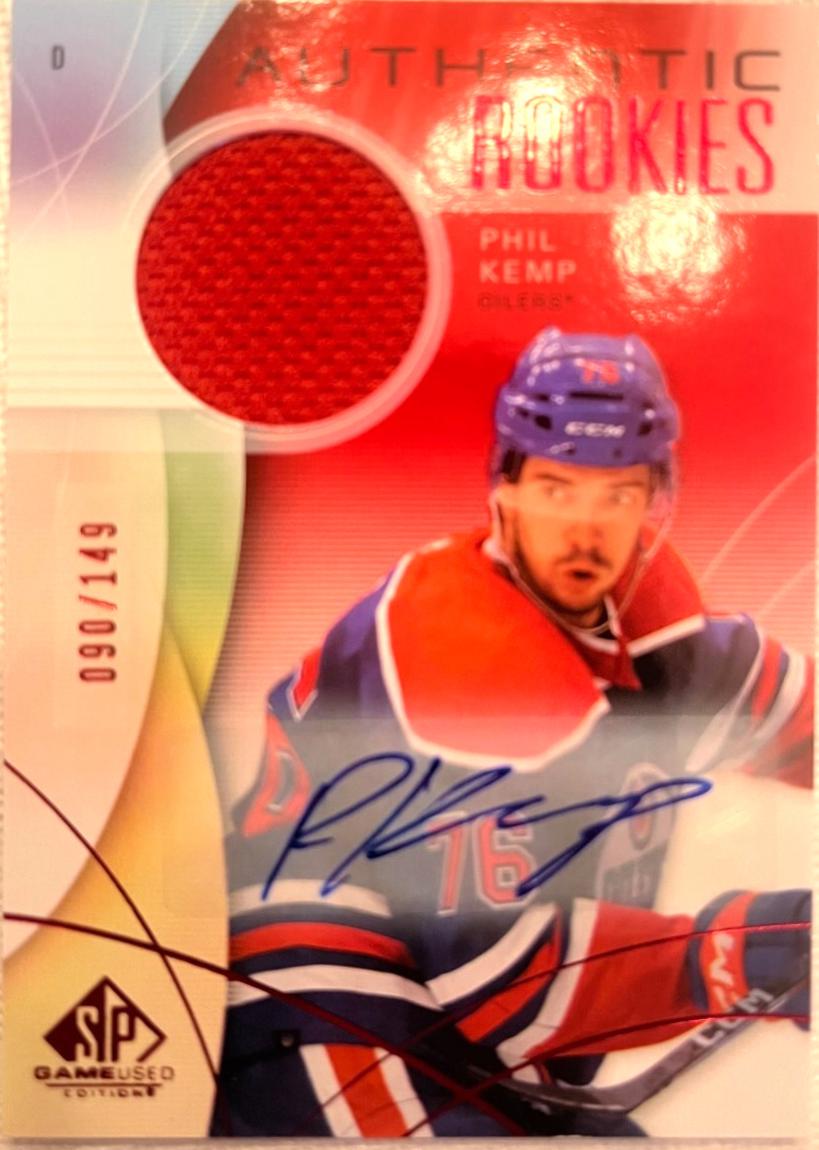 Phil Kemp [Red Auto Jersey] #260