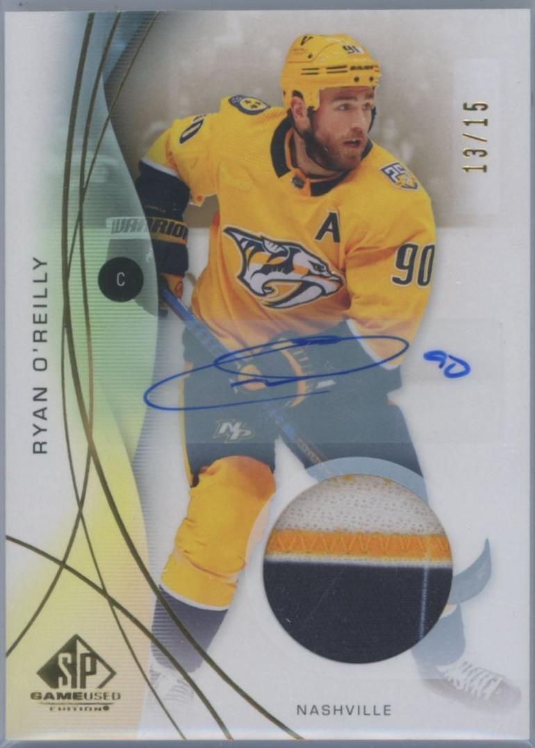 Ryan O'Reilly [Gold Auto Premium Memorabilia] #44