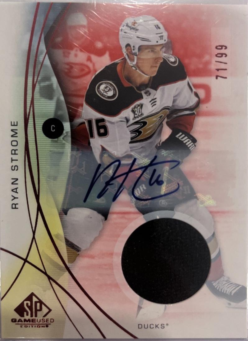 Ryan Strome [Red Auto Jersey] #65