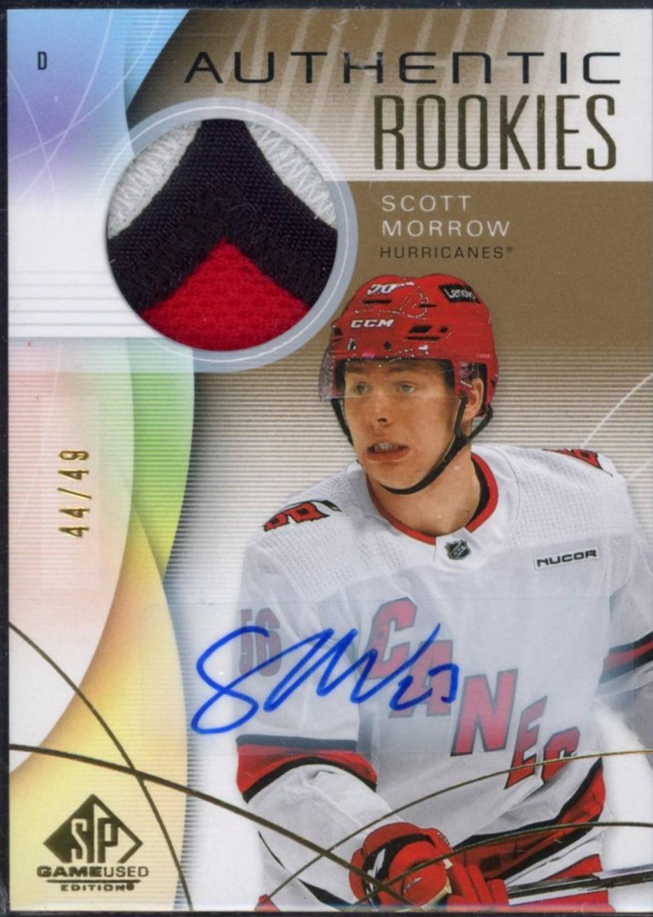 Scott Morrow [Gold Auto Premium Memorabilia] #257