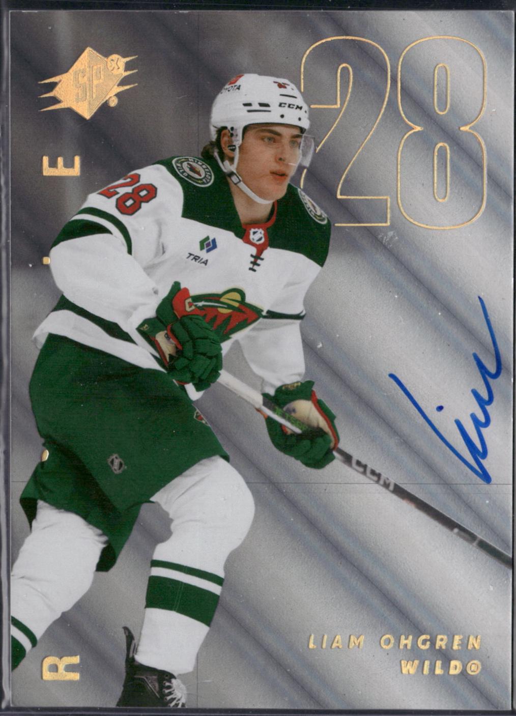 Liam Ohgren [Silver Spectrum Blue Autograph] #138