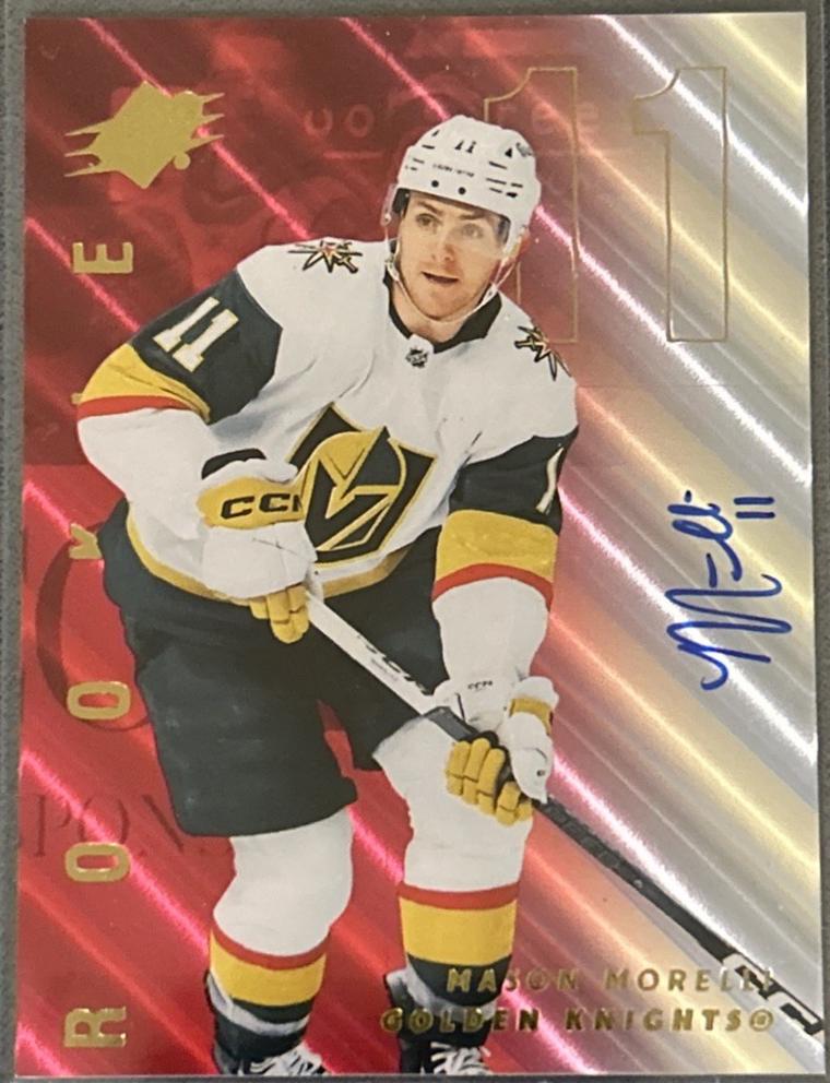 Mason Morelli [Red Blue Autograph] #117
