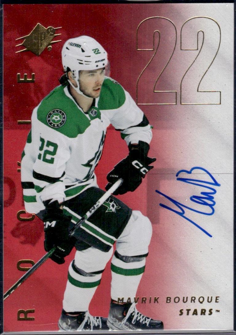 Mavrik Bourque [Red Blue Autograph] #101
