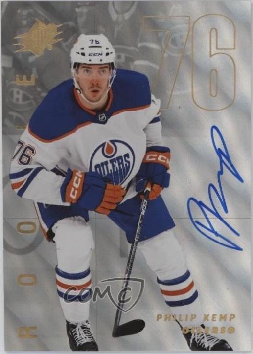 Phil Kemp [Silver Spectrum Blue Autograph] #125