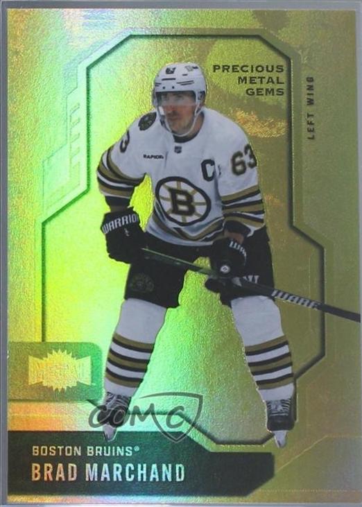 Brad Marchand [Gold Precious Metal Gems] #74