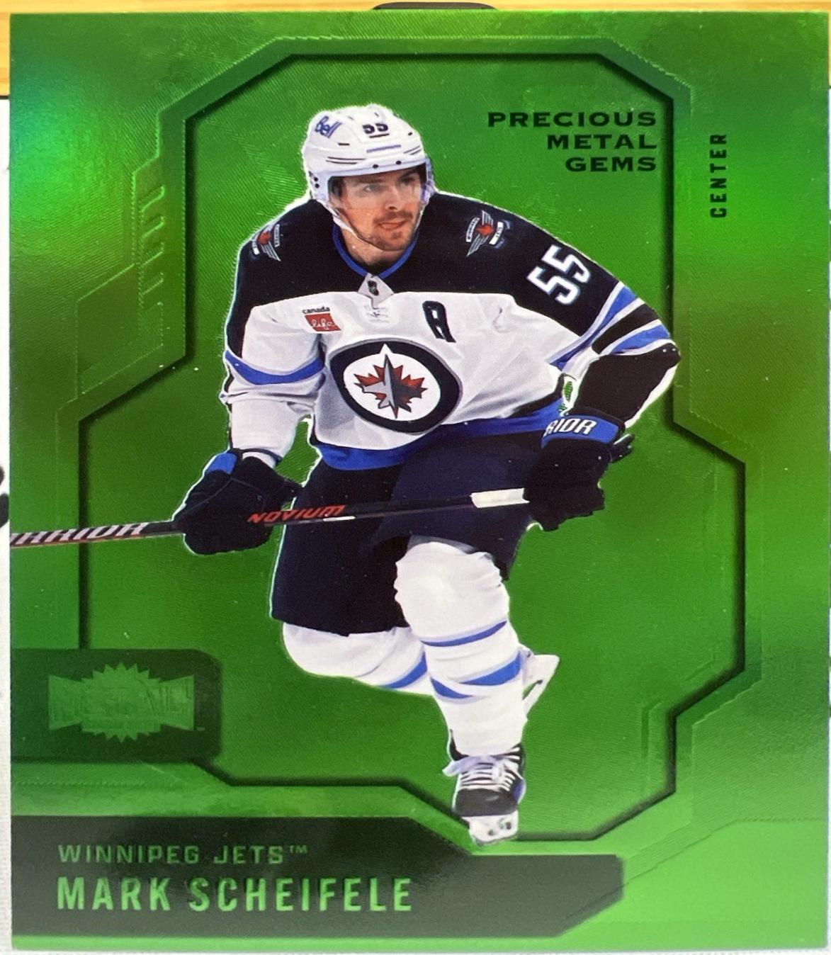 Mark Scheifele [Green Precious Metal Gems] #92