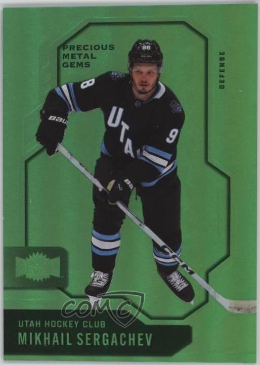 Mikhail Sergachev [Green Precious Metal Gems] #35