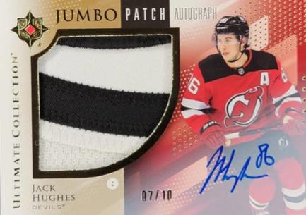 Jack Hughes [Jumbo Patch Autograph] #10