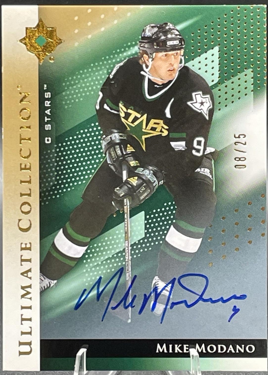 Mike Modano [Gold Autograph] #80