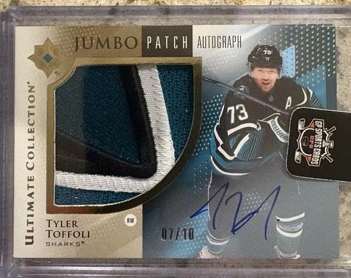 Tyler Toffoli [Jumbo Patch Autograph] #68