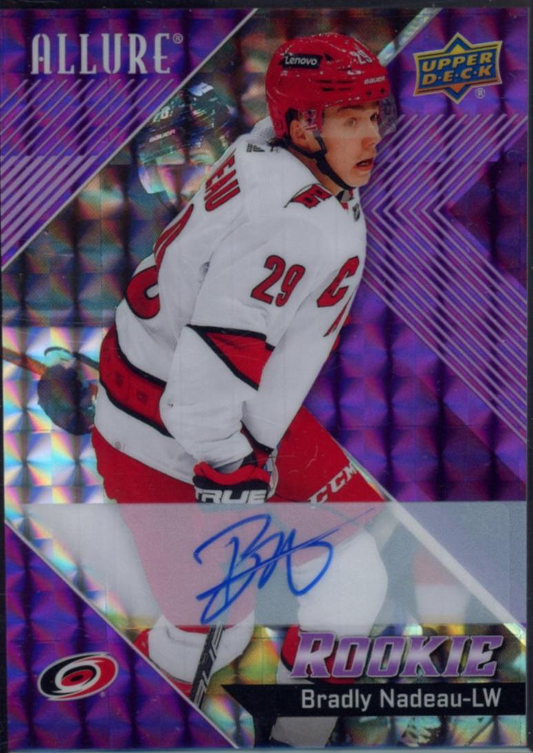 Bradly Nadeau [Purple Diamond Autograph] #138