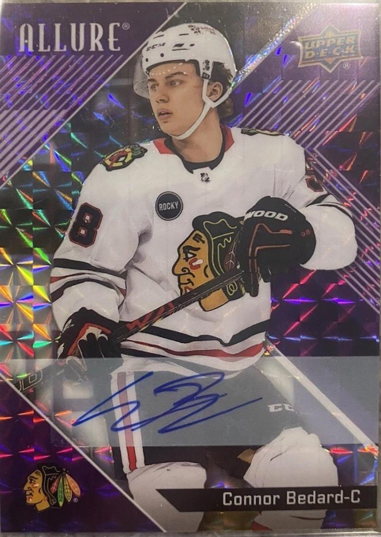 Connor Bedard [Purple Diamond Autograph] #94