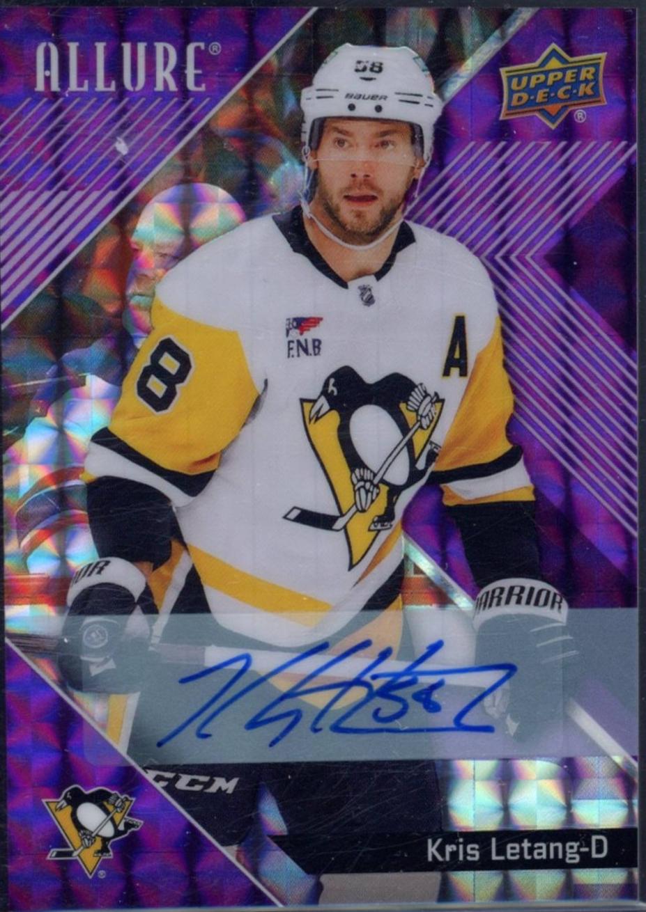 Kris Letang [Purple Diamond Autograph] #55