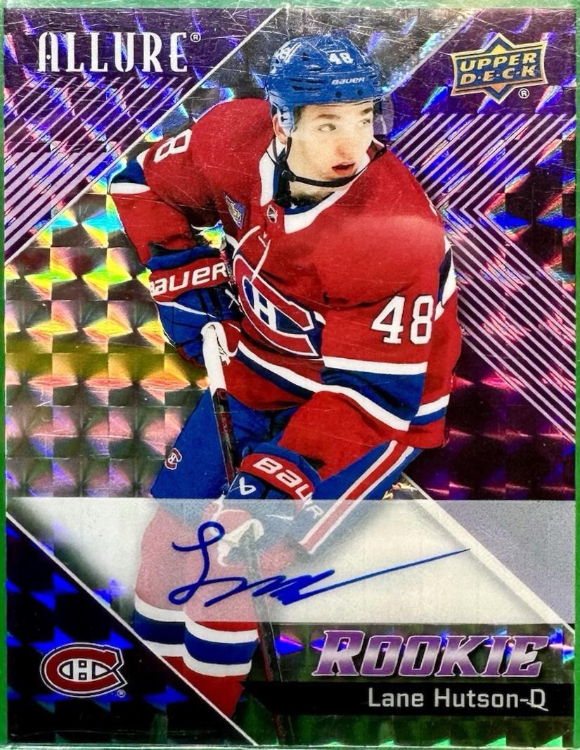 Lane Hutson [Purple Diamond Autograph] #139