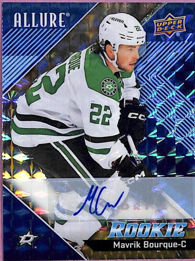 Mavrik Bourque [Blue Line Autograph] #141
