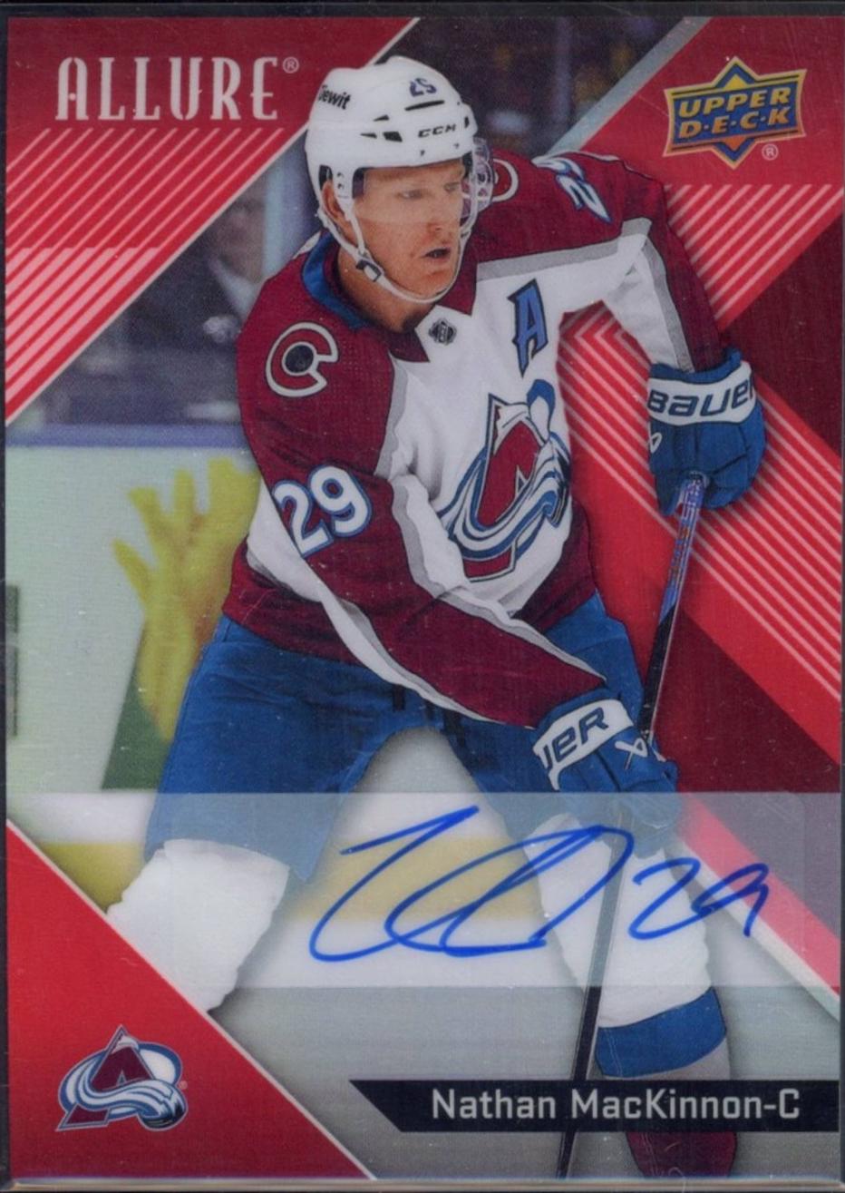 Nathan MacKinnon [Red Rainbow Autograph] #29