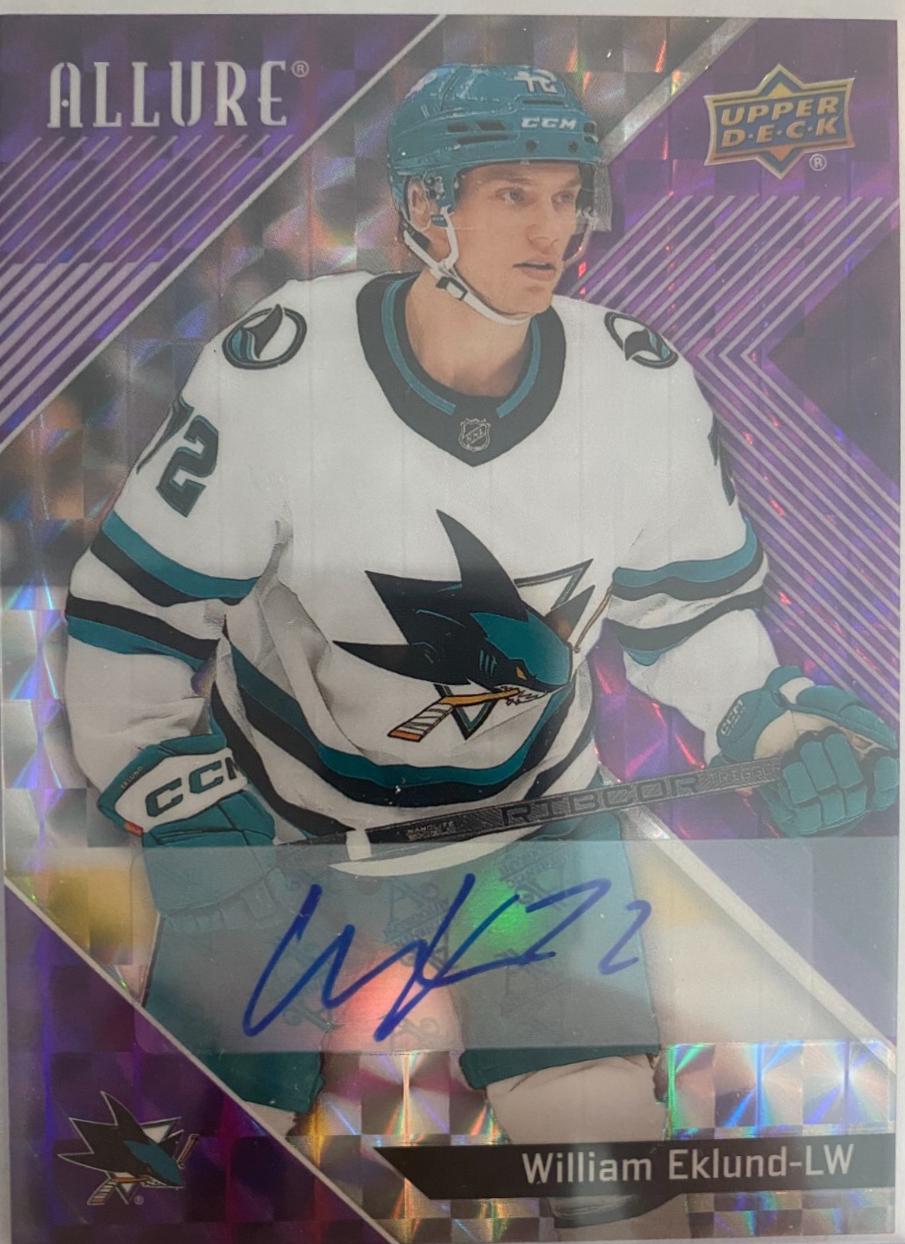 William Eklund [Purple Diamond Autograph] #64