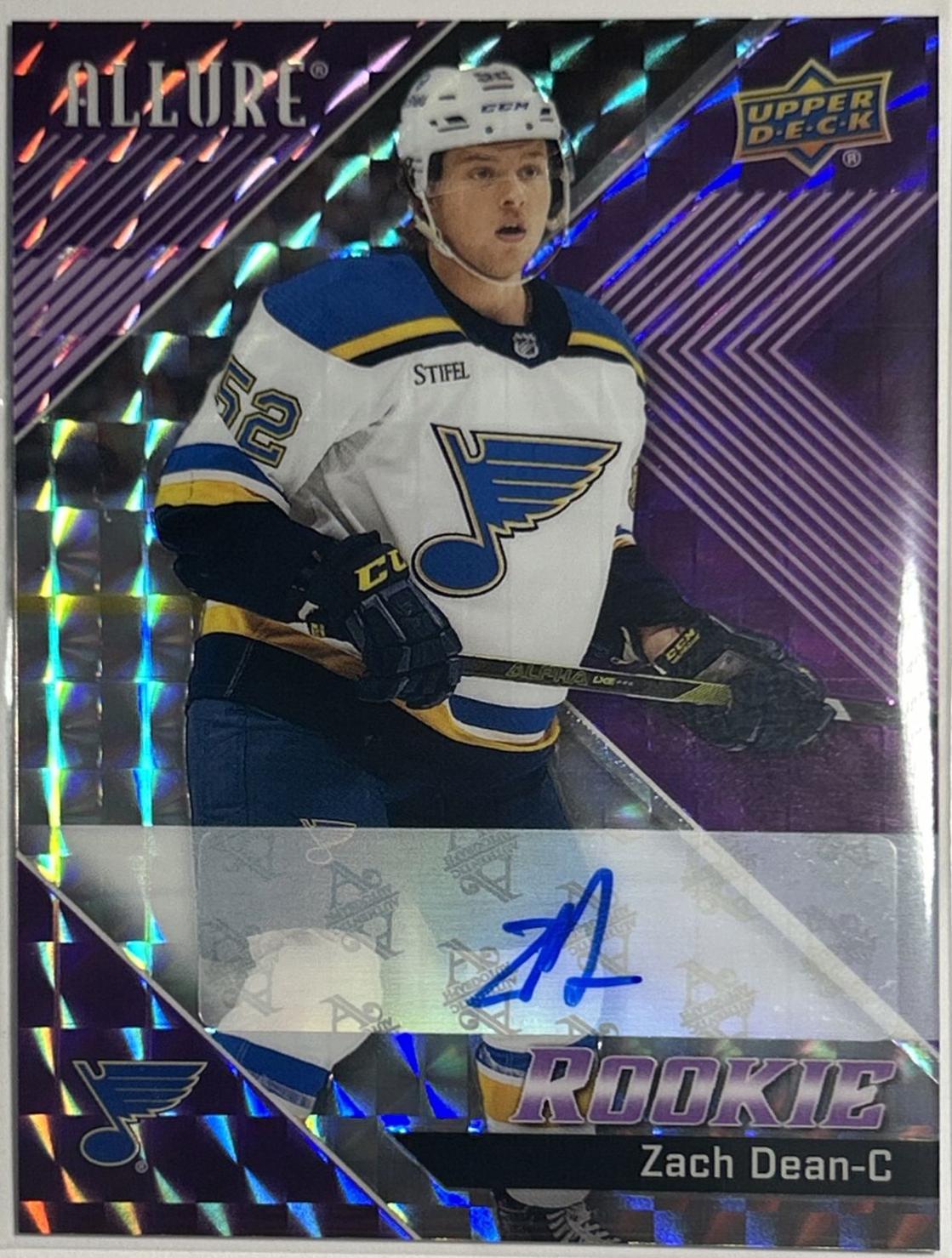 Zach Dean [Purple Diamond Autograph] #126