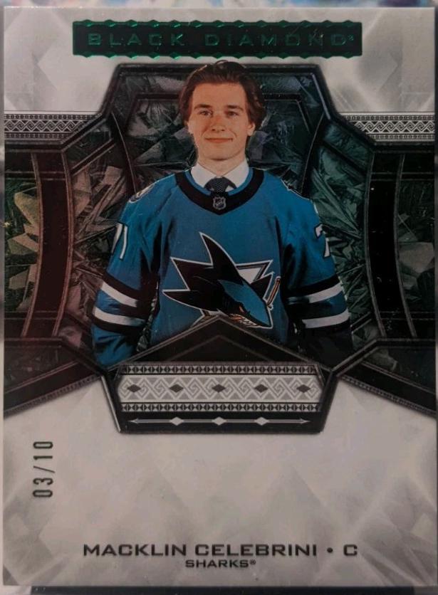 Macklin Celebrini [Emerald] #BDB-MC