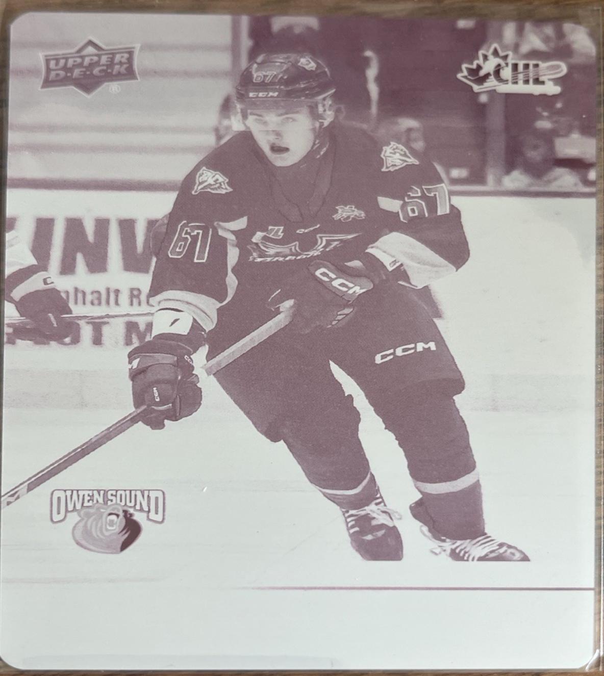 Cole Zurawski [Printing Plate] #374