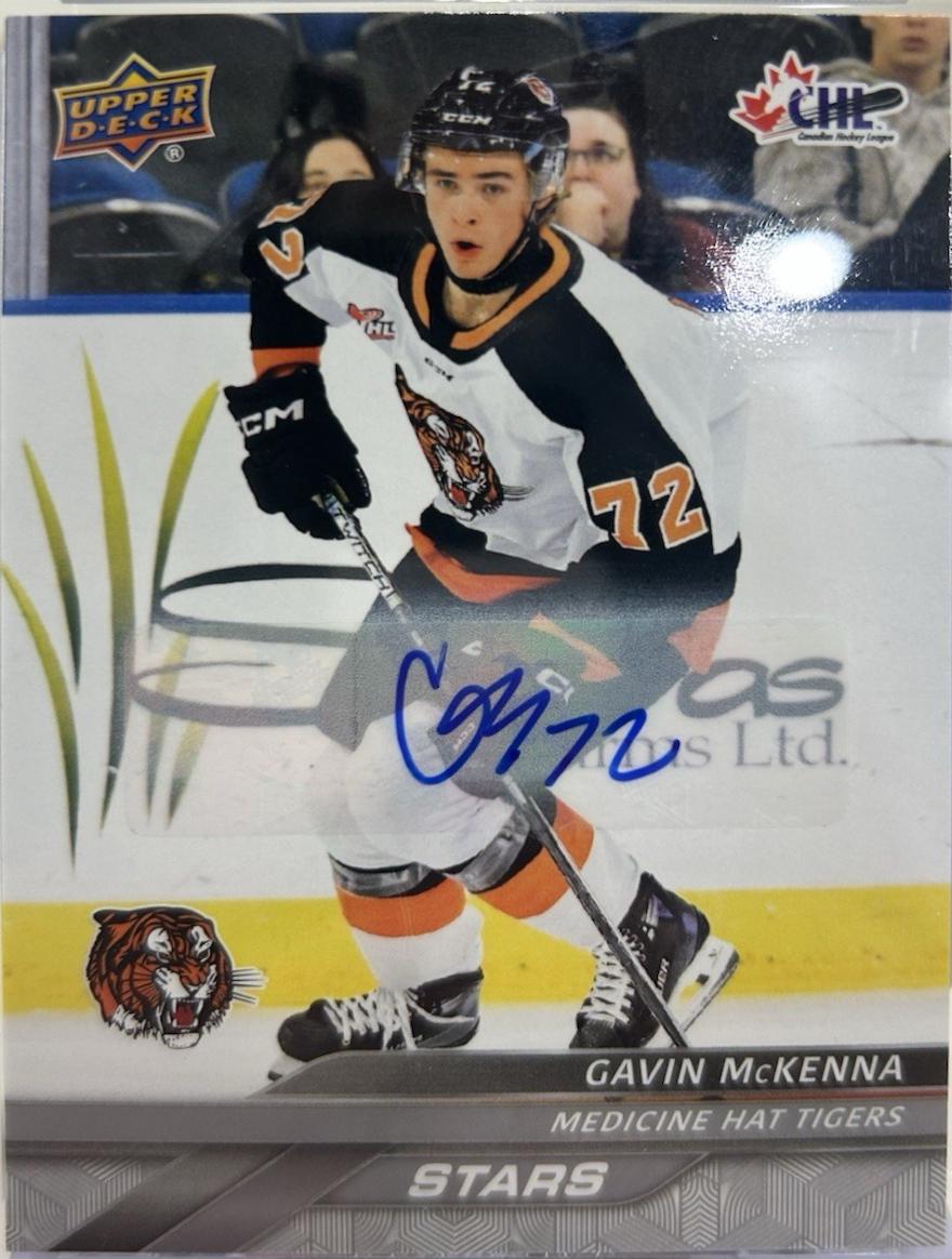 Gavin McKenna [Autograph] #339