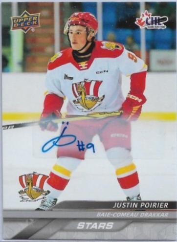 Justin Poirier [Autograph] #305