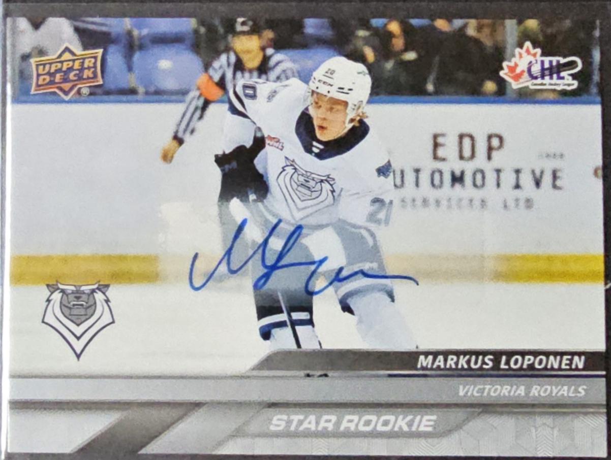 Markus Loponen [Autograph] #389