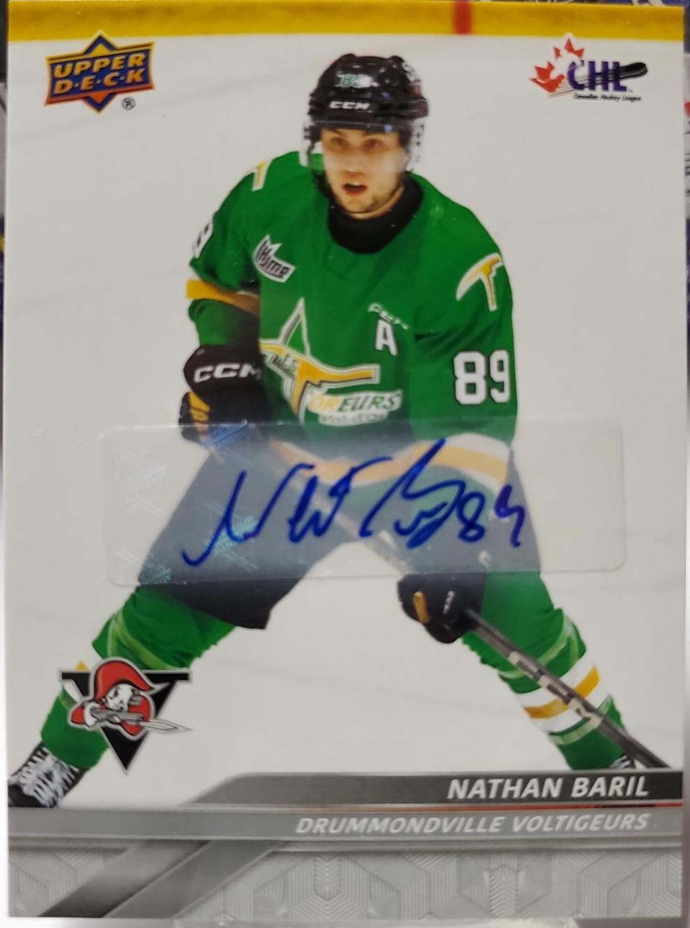 Nathan Baril [Autograph] #15