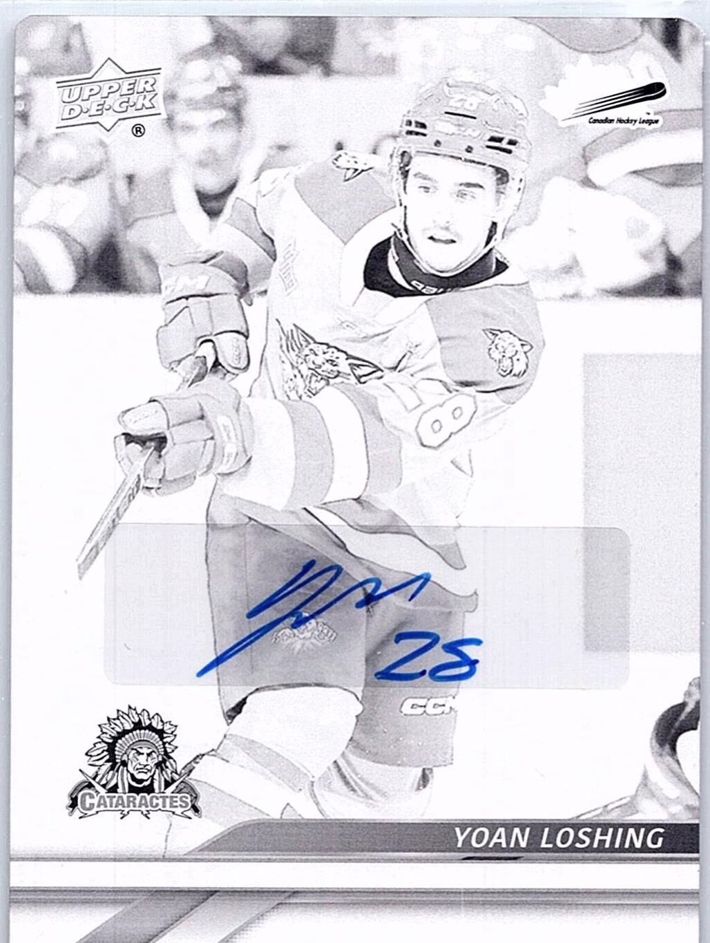 Yoan Loshing [Printing Plate Autograph] #21
