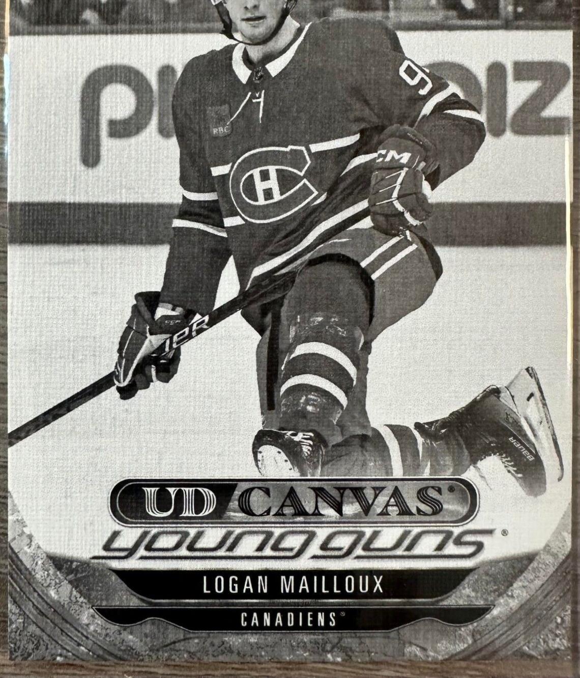 Logan Mailloux [Black White] #C-92
